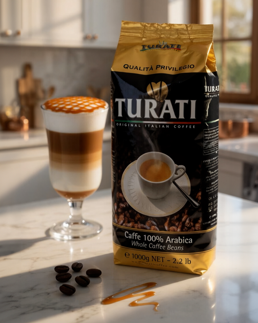 Turati Espresso Tradizione Affezionato — Caffè 100% Arabica